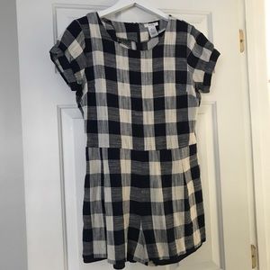 Buffalo Plaid Romper